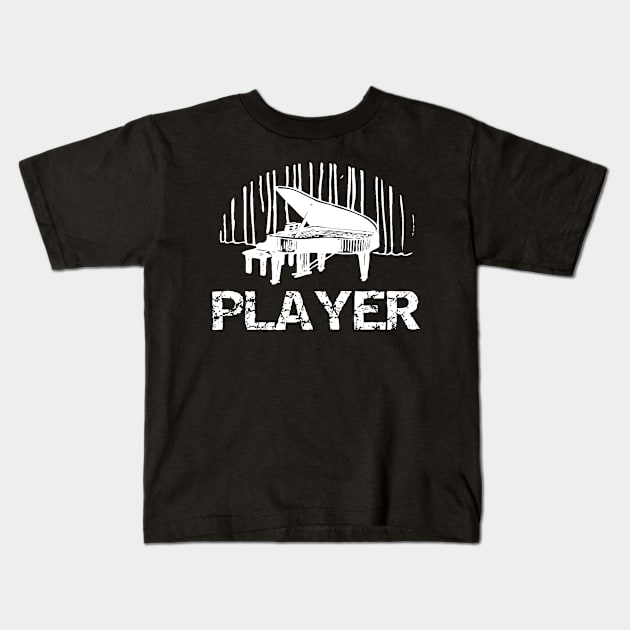 Player Kids T-Shirt by SarahBean